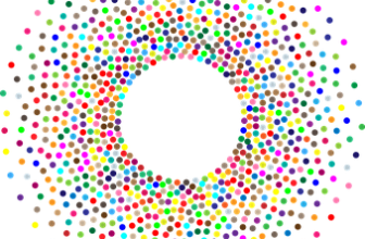 5 Dot Art Gemälde für Kinder